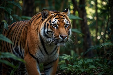 Naklejka premium tiger in the wild