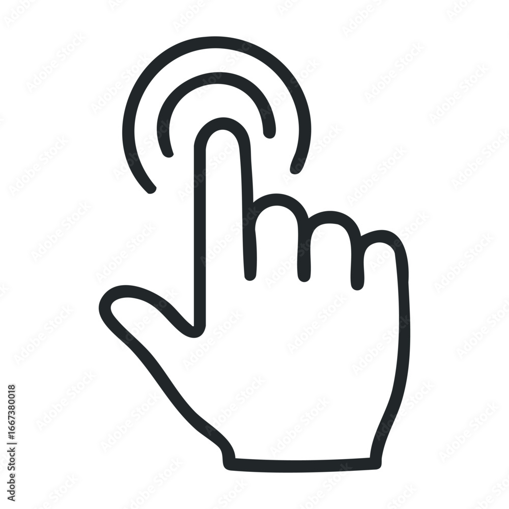 Aufkleber user interaction with digital interface online environment graphic content minimalist design technol