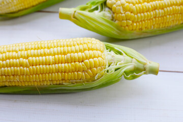 Sweet corn, Fresh yellow corn