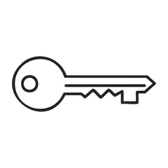 Unlocking security key management practices for safe environments business operations and technology solutions. Vector outline illustration