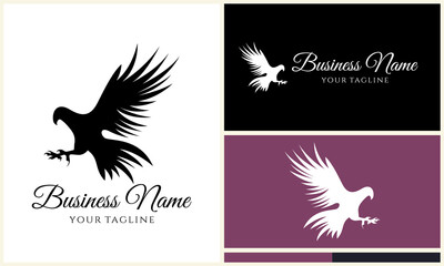 Eagle Logo Design Variations. (4)