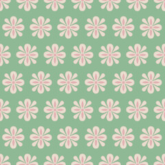 Antique Rose Floral 4 Seamless Repeat