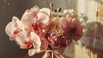  Delicate Bouquet Blush Pink
