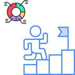 business man drawing diagram on whiteboard