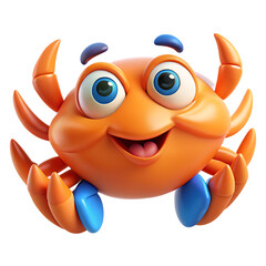 dolphin and fish isolated image 