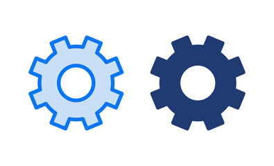 setting Icon vector illustration. Cog settings sign and symbol. Gear Sign