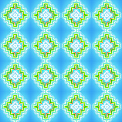 seamless pattern with geometric shapes, vector illustration