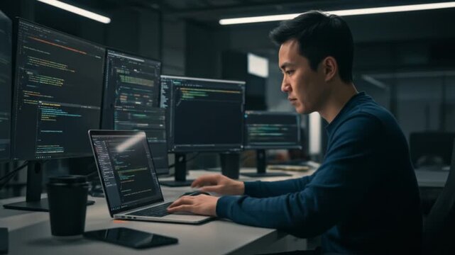 A Developer Immersed in Syntax, Screens, and the Pulse of Innovation