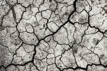 Cracked dry earth texture, arid land background, drought