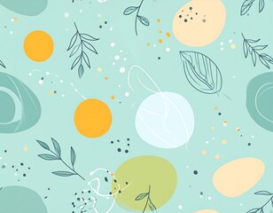 Abstract botanical pattern (1)