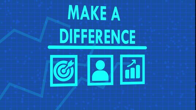 	
“Make a difference Business Concept on a Flashing Computer Monitor – Dynamic Data Visualization with Real-Time Moving Graphs, Financial Analytics, and Retirement Planning Insights” - Powered by Adobe
