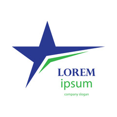 successful victory star logo design