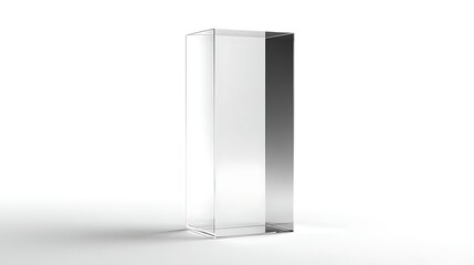 Square Column Object with Strong Light and Shadow Contrast / 強い光と影のコントラストを持つ四角い柱状のオブジェクト