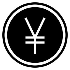 Obraz premium yen symbol