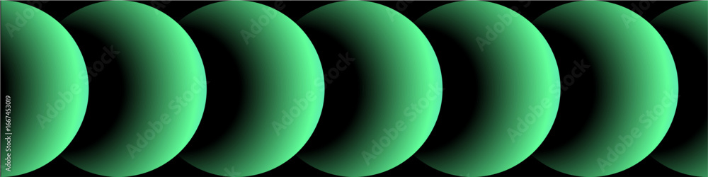 Poster gradient round shapes background vector for futuristic technology, digital data, and fluid design. u