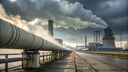 smoke, industry, pollution, power, factory, 