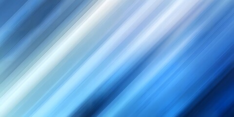 Blurred background in light blue and white tones with diagonal lines, creating an abstract gradient effect.