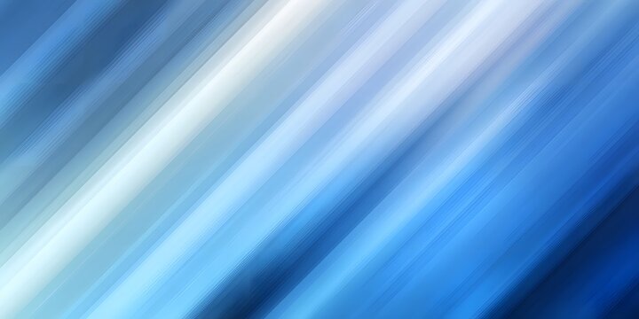 Blurred background in light blue and white tones with diagonal lines, creating an abstract gradient effect.