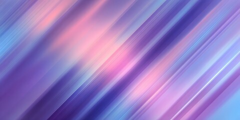 Obraz premium Blurred background in light pink and blue purple tones with diagonal lines, creating an abstract gradient effect.