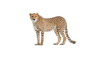 A swift cheetah in motion showcasing its agility and grace
