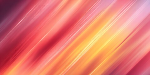 Obraz premium Blurred background in light red and white tones with diagonal lines, creating an abstract gradient effect.