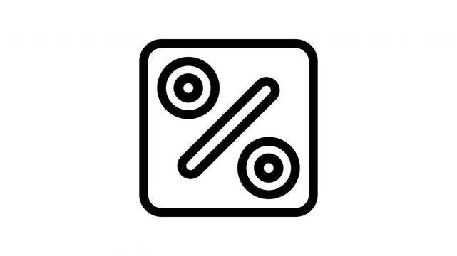 Lineal Ribbon minimalist line animation