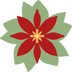 Decorative Christmas Floral 