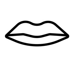 lip icon for illustration