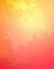 A vibrant red and yellow background adorned with playful spots.