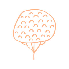 simple tree sketch element