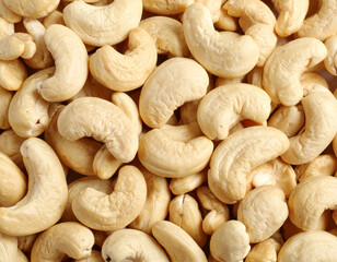 cashew nuts background