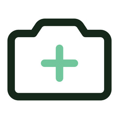 Fototapeta premium camera icon for illustration