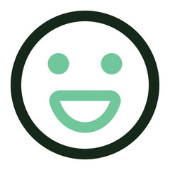 smiley icon for illustration