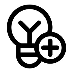 idea icon for illustration
