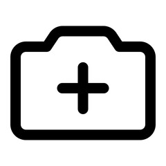 camera icon for illustration