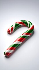 Fototapeta premium Candy cane on a light background