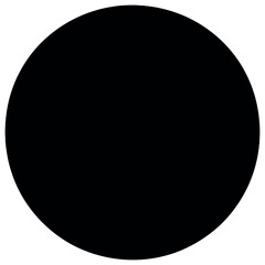 Abstract circle art vector - minimalist monochrome design for modern graphic projects