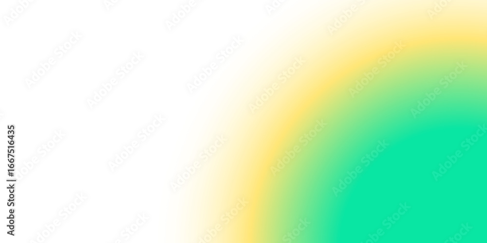 Canvas Prints abstract aesthetic element of glowing green and yellow gradient