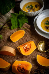 Butternut Squash and Creamy Butternut Squash Soup