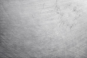 texture of old aluminum metal with scratch for background.