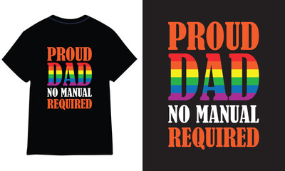 Father's Day T shirt Design.