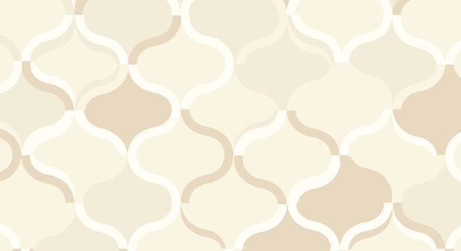 Elegant neutral geometric pattern for sophisticated interiors and graphic design projects, a timeless classic look