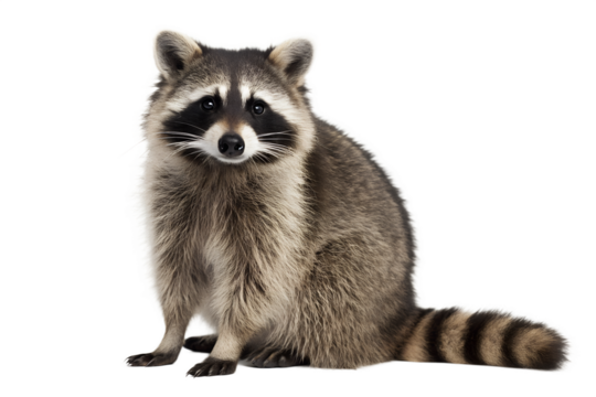 Adorable Raccoon Portrait Wildlife Photography
