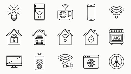 Communication icons set featuring phone, chat bubble, message, email, letter, megaphone, video call, smartphone, wifi, satellite, radio, social media, headset, and connection symbols in vector style.