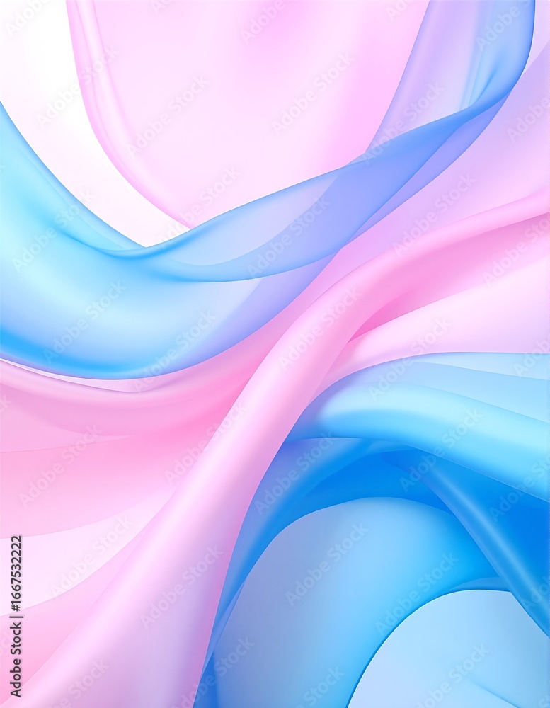 Poster a vibrant abstract background featuring swirling shades of pink and blue, blending seamlessly to cre