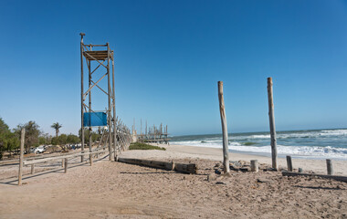 Reef Restaurant and Bar in Swakopmund in the Namib Desert on the Atlantic Coast of Namibia