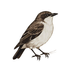 Obraz premium vector illustration of a bird