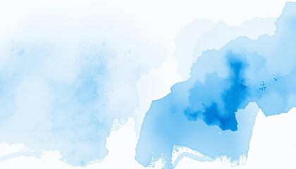 Frozen, icy blue and white watercolor wash, textured paper, winter wonderland, texture