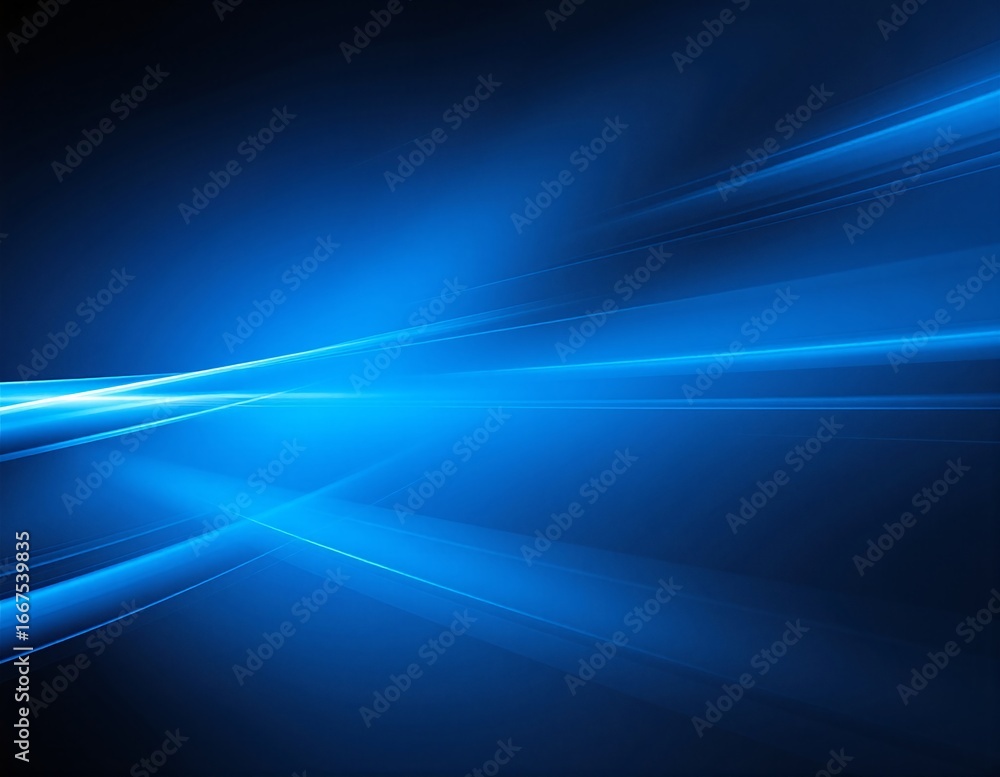 Poster a vibrant blue abstract background featuring swirling patterns and gradients, creating a sense of de