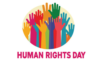 Fototapeta premium Human Rights Day and Social Justice Awareness Illustrations